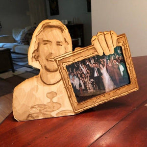 Spoof Fotorahmen aus Holz