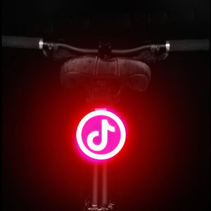 Kreatives Fahrradrücklicht