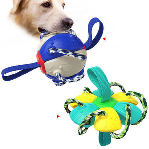 Bissfestes Hundespielzeug Frisbeefußball