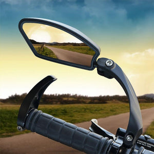 Flexible Sicherheitsrückspiegel für Fahrräder