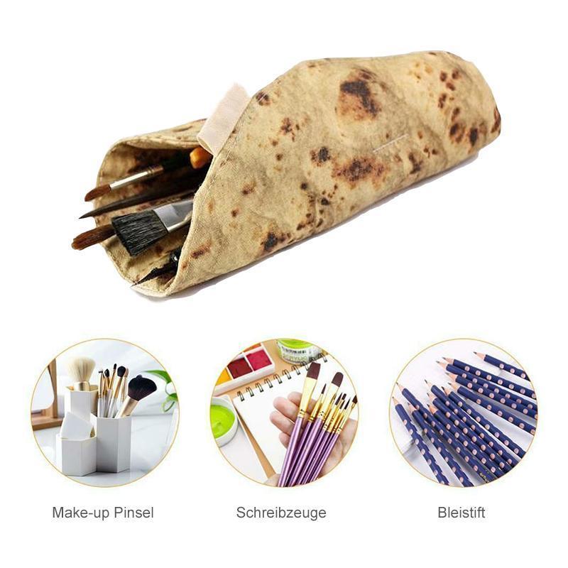 Kreaktive Burrito Schreibzeug- Tasche