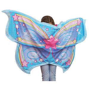 Magic Flügel des Schmetterlings für Kinder, buntes Cape