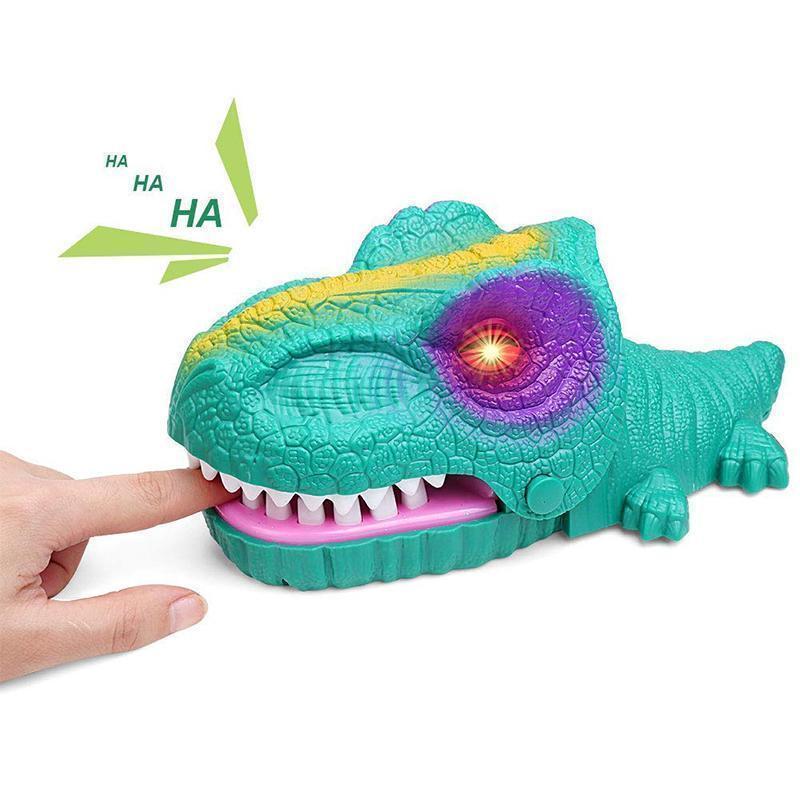 Verrückte Dinosaurier LED Zähne Spiel Spielzeug