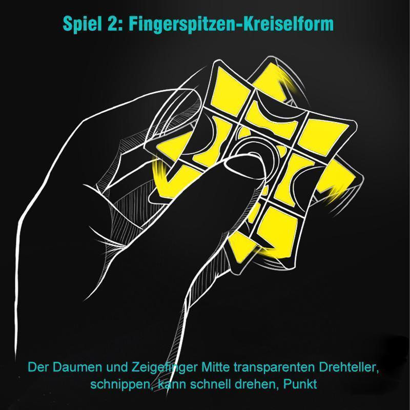2-in-1 Finger-Zauberwürfel & Fidget Spinner
