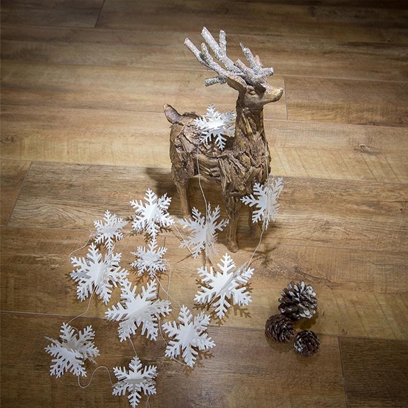 Dreidimensionaler Schneeflockenanhänger-Weihnachtsdekoration