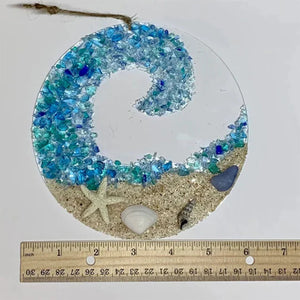 Meeresglas-Sonnenfänger – Marine-Dekor