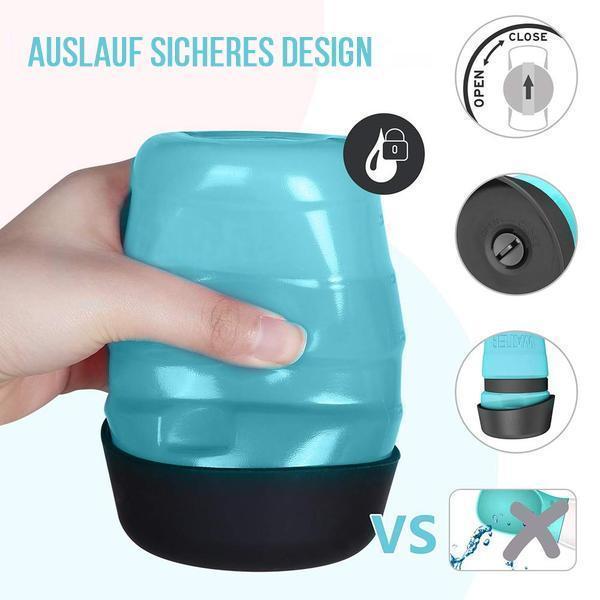Tragbare Hunde Wasserflasche, 2019 Neues Design - BPA Frei