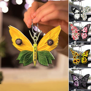 Schmetterling Autoinnenraum Ornamente